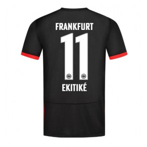 Eintracht Frankfurt Hugo Ekitike #11 Replika Udebanetrøje 2024-25 Kortærmet